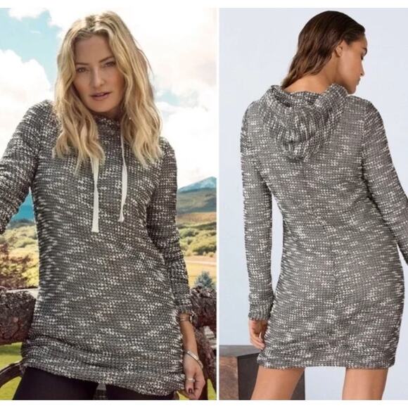 Fabletics Yukon Textured Hooded Sweater Dress - Size XS - Picture 6 of 6
